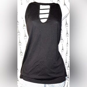Black Sleeveless Top